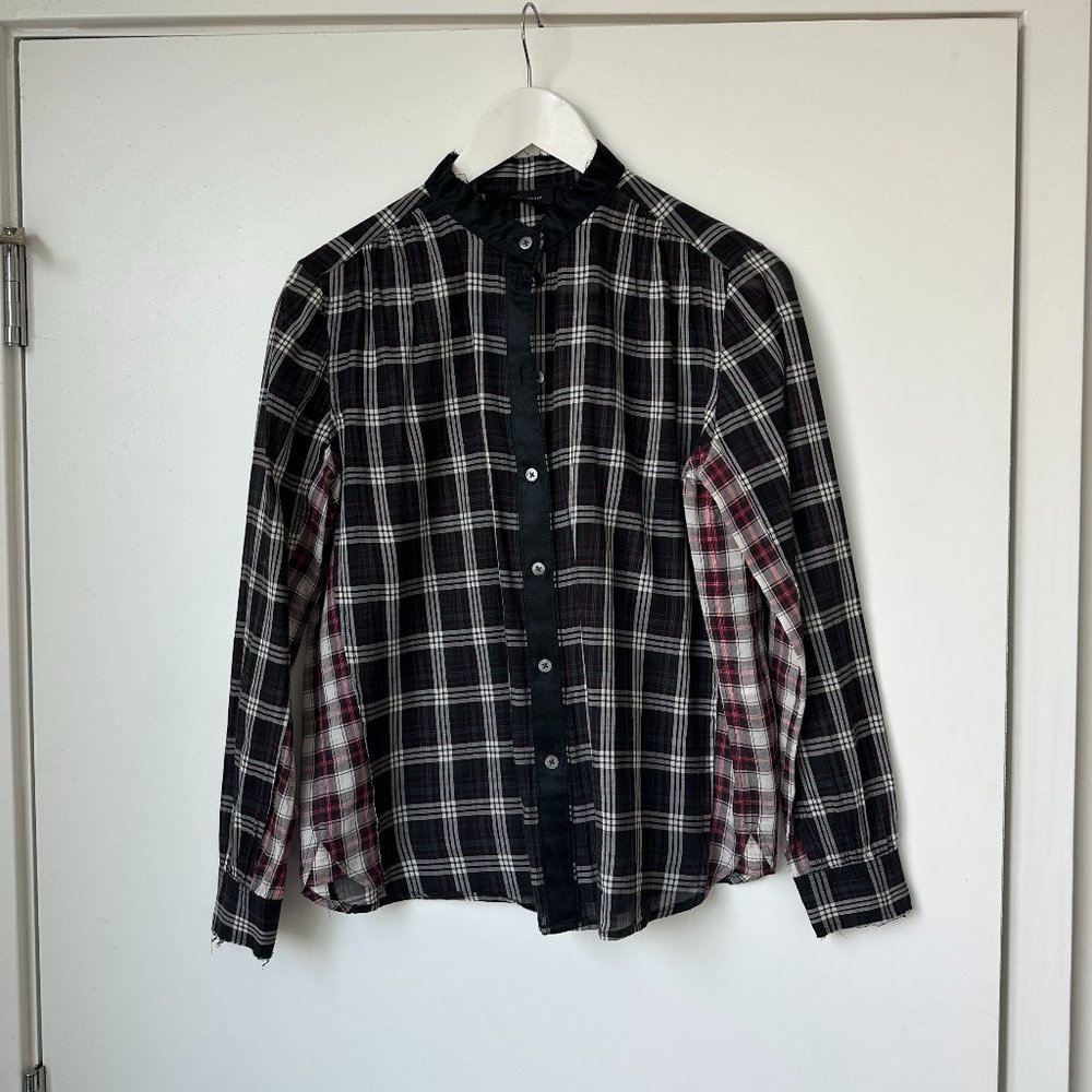 Marc Jacobs Plaid Blouse